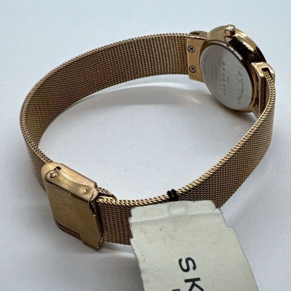 Skagen Freja 358SRRD Women Rose-Tone Steel Mesh Analog Dial Quartz Watch JNA581 main image 10
